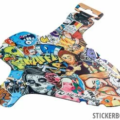 Rie:sel Design Schlamm:PE Mudguard -Porte-bidons Soldes Boutique 01 riesel design schutzblech mudguard front schlammpe stickerbomb