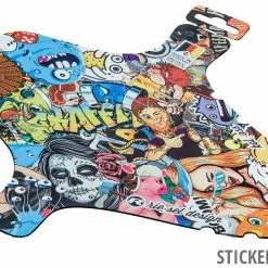 Rie:sel Design Garde-boue Avant Kol:oss -Porte-bidons Soldes Boutique 01 riesel design schutzblech mudguard front koloss stickerbomb