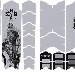 Unleazhed Unscratch Frame Film De Protection Pour Cadre - E-Bike Sons Of Battery Black Matt -Porte-bidons Soldes Boutique 20118053 Unscratch Frame Rahmenschutzfolie E Bike Sons of Battery Black Matt 4