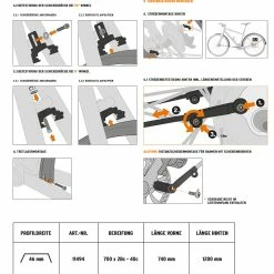 SKS Germany Jeu De Garde-boue Edge AL 46 -Porte-bidons Soldes Boutique AB bedienungsanleitung EDGE AL 2