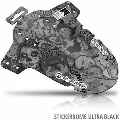 Rie:sel Design Criss:cross - Garde Boue Cyclo-cross/gravel -Porte-bidons Soldes Boutique CrissCross 0004 StickerbombUB artikel