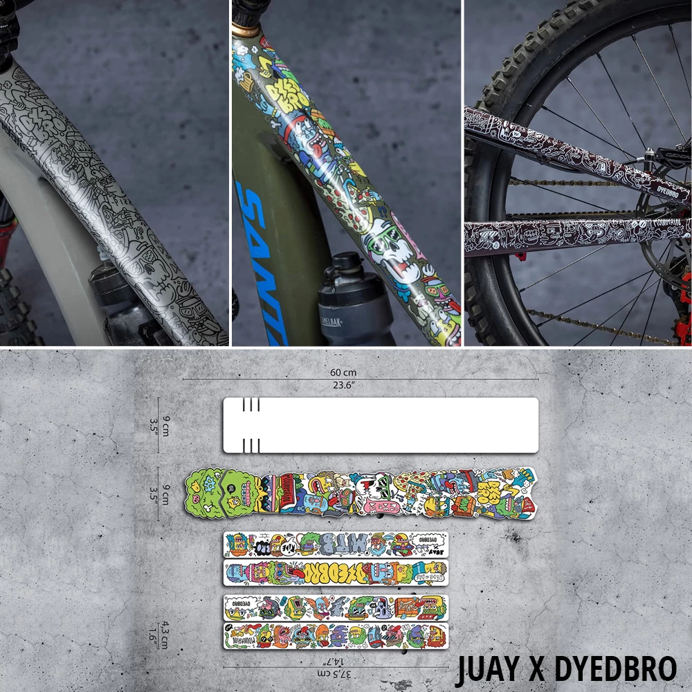 Kit De Protection De Cadre Juay X Dyedbro 3 Kit De Protection De Cadre Juay X Dyedbro