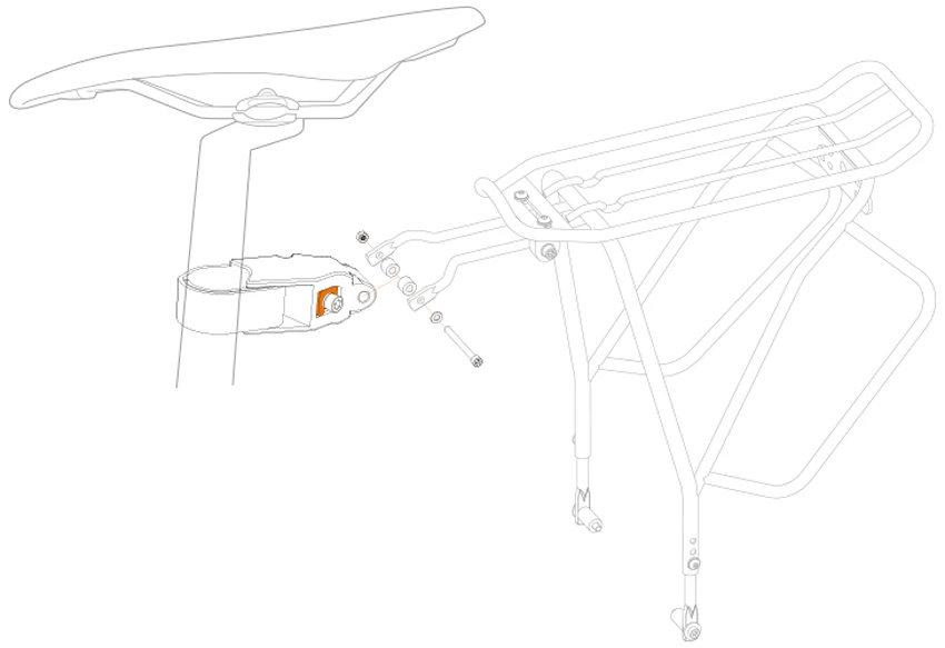 Ibera Adaptateur Pour Porte-bagages 5 Ibera Adaptateur Pour Porte-bagages – Image 3