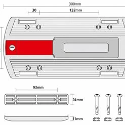 Rixen & Kaul - KLICKfix Adaptateur Pour Porte-bagages KLICKfix -Porte-bidons Soldes Boutique Rixen Kaul KLICKfix GepA cktrA geradapter 0208 d