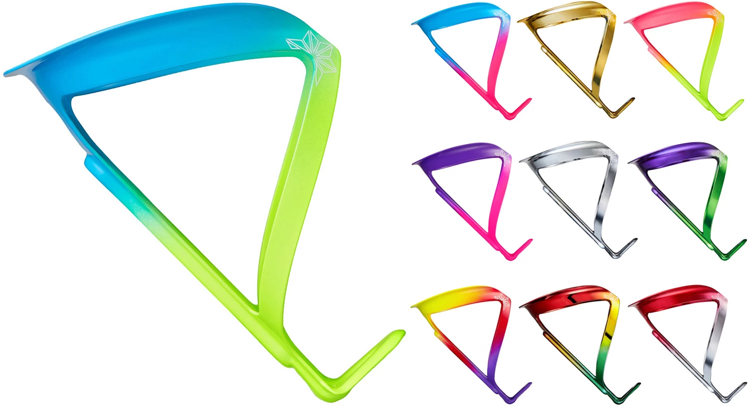 Supacaz Porte-bidon Fly Cage Limited Edition 3 Supacaz Porte-bidon Fly Cage Limited Edition