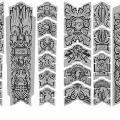 Unleazhed Unscratch Frame - Film De Protection Pour Cadre Empire 10 Unleazhed Unscratch Frame - Film De Protection Pour Cadre Empire -Porte-bidons Soldes Boutique Unleazhed empire black glossy L