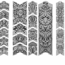 Unleazhed Unscratch Frame - Film De Protection Pour Cadre Empire 11 Unleazhed Unscratch Frame - Film De Protection Pour Cadre Empire -Porte-bidons Soldes Boutique Unleazhed empire black glossy XXL