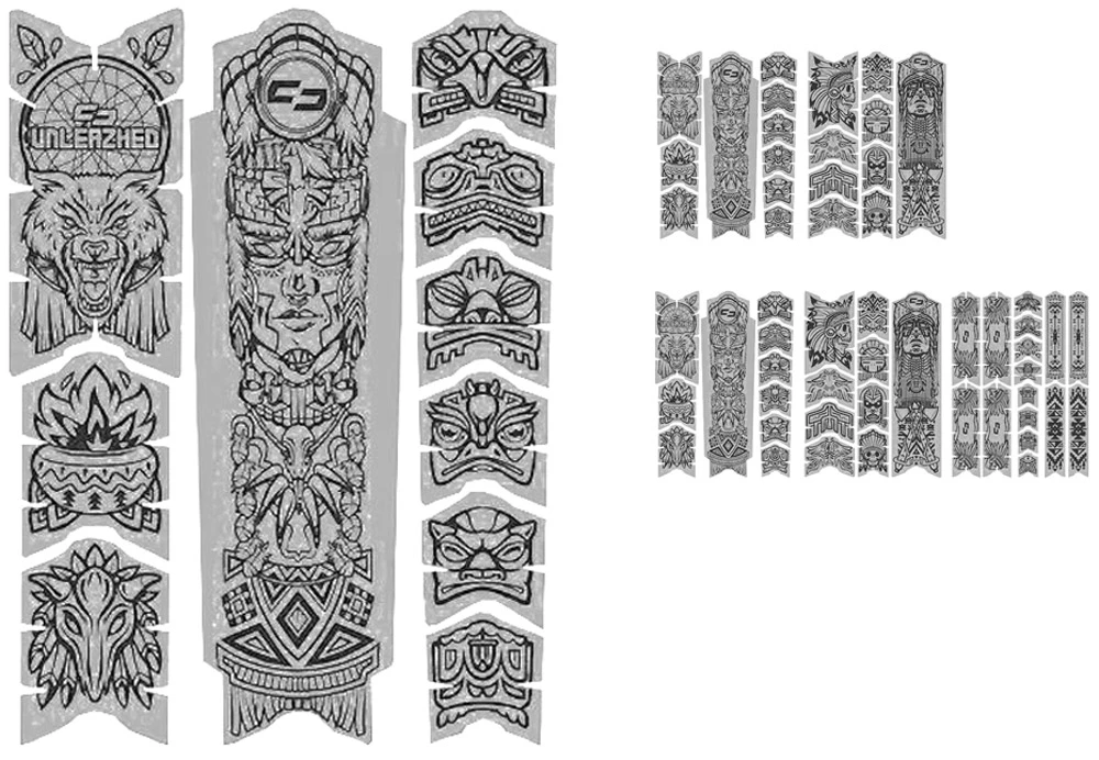 Unleazhed Unscratch Frame - Film De Protection Pour Cadre Tatanka 3 Unleazhed Unscratch Frame - Film De Protection Pour Cadre Tatanka