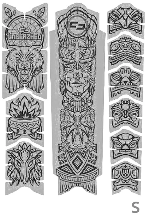 Unleazhed Unscratch Frame - Film De Protection Pour Cadre Tatanka 4 Unleazhed Unscratch Frame - Film De Protection Pour Cadre Tatanka – Image 2