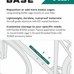 Wolf Tooth Components B-RAD 3 Slot Mounting Bases Plaque De Montage 5 Wolf Tooth Components B-RAD 3 Slot Mounting Bases Plaque De Montage -Porte-bidons Soldes Boutique Wolf Tooth B RAD 3 Slot Mounting Bases 2