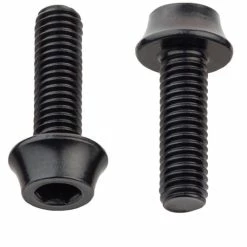 Wolf Tooth Components M5x15mm Vis Porte-bouteille ( 4 Pièces) -Porte-bidons Soldes Boutique Wolf Tooth M5x15mm Flaschenhalterschrauben 4WBBOLTBLK 2