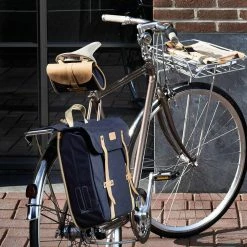 BASIL Porte-bagages De La Roue Avant De Portland -Porte-bidons Soldes Boutique basil portland front carrier chrome 50408 2