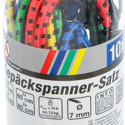 BGS Technic Jeu De Tendeurs à Bagages 10 Pcs. -Porte-bidons Soldes Boutique bgs technic 85512 Gepackspanner Satz 10 tlg 3