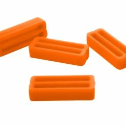 Fixplus Strapkeeper Pour Bande De Fixation De Strap (pack De 4) -Porte-bidons Soldes Boutique fixplus Strapkeeper fur Strap Befestigungsband 4 er Pack orange