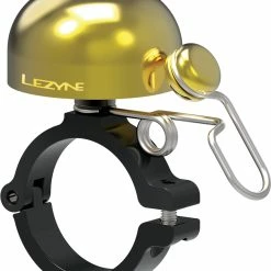 Lezyne Sonnette De Vélo Classic Stainless Brass -Porte-bidons Soldes Boutique lezyne classic stainless brass fahrradklingel