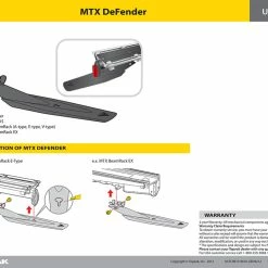 Topeak MTX Beam Rack Defender -Porte-bidons Soldes Boutique mtxrxdefendergb0612