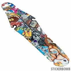 Rie:sel Design Rit:ze - Garde-boue De Selle 9 Rie:sel Design Rit:ze - Garde-boue De Selle -Porte-bidons Soldes Boutique riesel design ritze sattel mudguard stickerbomb