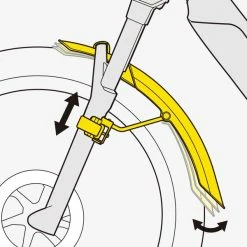 Topeak Garde-boue Avant TetraFender M1 -Porte-bidons Soldes Boutique topeak mudguard TC9660 20110624 TetraFender M1 Vorderradschutzblech 5