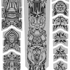 Unleazhed Unscratch Frame Film De Protection Pour Cadre - Dawei Black Matt -Porte-bidons Soldes Boutique unleazhed 20117758 Unscratch Frame Rahmenschutzfolie Dawei Black Matt 2