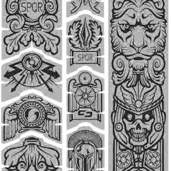 Unleazhed Unscratch Frame Film De Protection Pour Cadre - Empire Black Matt -Porte-bidons Soldes Boutique unleazhed 20117761 Unscratch Frame Rahmenschutzfolie Empire Black Matt 3