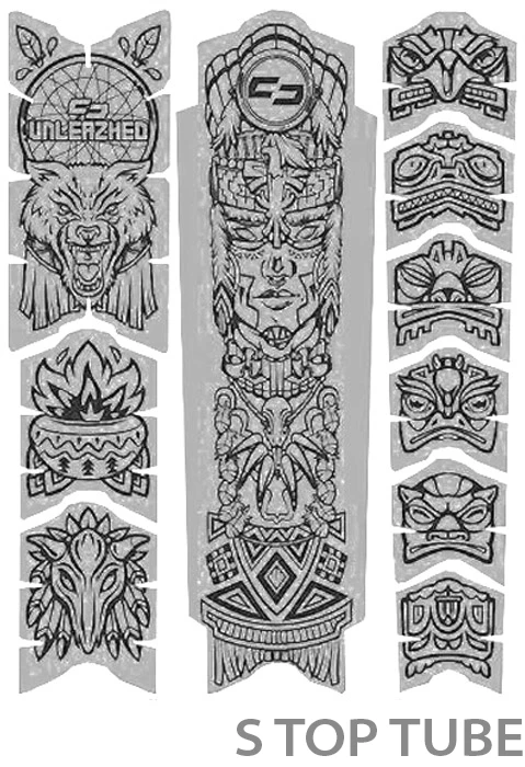 Unleazhed Unscratch Frame Film De Protection Pour Cadre - Tatanka Black Matt 4 Unleazhed Unscratch Frame Film De Protection Pour Cadre - Tatanka Black Matt – Image 2