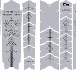 Unleazhed Unscratch Frame Film De Protection Pour Cadre - Runes Of Shred Black Matt -Porte-bidons Soldes Boutique unleazhed 20117770 Unscratch Frame Rahmenschutzfolie Runes of Shred Black Matt 4